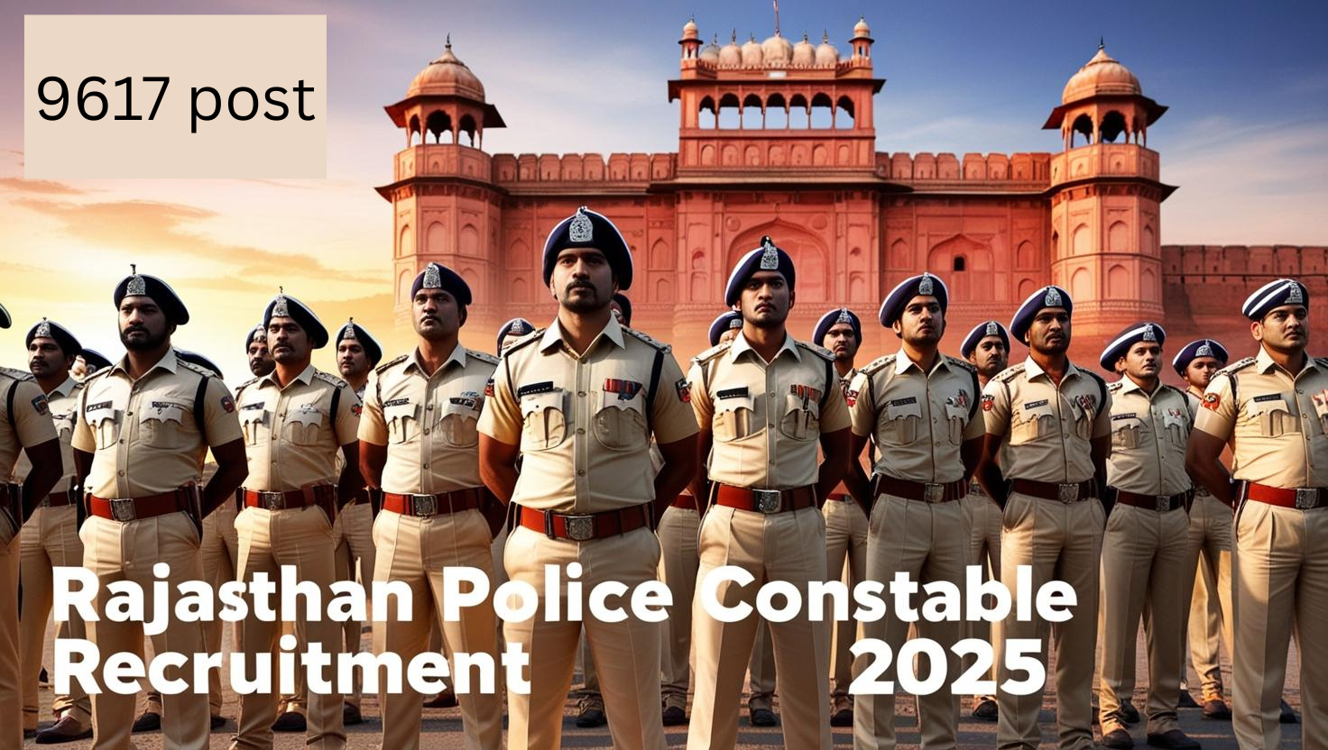 Rajasthan Police Constable Recruitment 2025